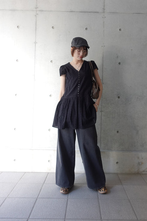 コットンレースミニOP